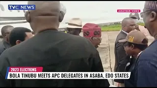 Tinubu Meets APC Delegates in Asaba & Edo State,  Promises an Inclusive Government