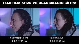 FUJIFILM XH2S vs BLACKMAGIC 6k pro