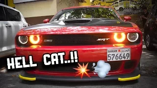 Dodge SRT HELLCAT making noise in the streets of Bangalore | supercars in India |