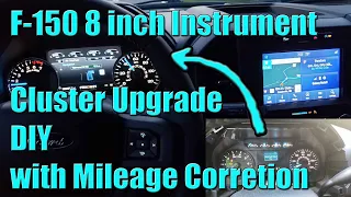 2015-2020 Ford F150 Instrument Cluster Upgrade 2 or 4 inch to 8 inch Lariat Display