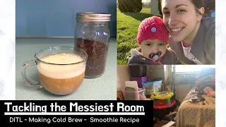 Get it all Done with Me | Cold Brew Recipe | Smoothie Recipe | DITL of a Mennonite Mom