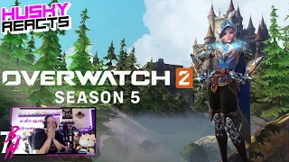 Season 5 Trailer | Overwatch 2  – Husky Reacts