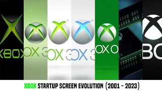 XBOX STARTUP SCREEN EVOLUTION (2001 - 2023)