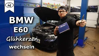 Bmw E60 3.0 Glühkerzen wechseln | Bmw E60 change glow plugs | Tutorial | VitjaWolf | HD