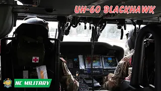 UH-60 Blackhawk Helicopter View From Cockpit