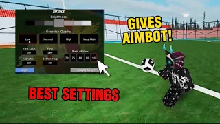 The BEST Settings In Tps Street Soccer! (will make you pro)