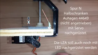 Antrieb für modernen Spur N Bahnübergang Auhagen 44649