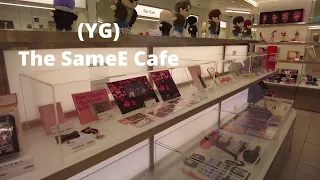 What's (YG) The SameE Cafe inside Looks Like ! - Kpop Merchandise | Fan shop .