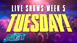 Find Out Who is Performing at the Live Shows | Week 5 | AGT 2022