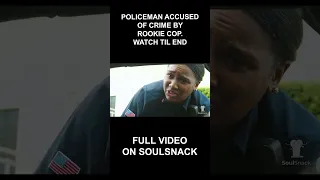 Police Officer Accused Of Crime By Black Rookie Cop. Then This Happens #shorts