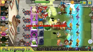 PVZ 12 Sling Pea Mastery level 10 vs 9999 zombies hack VTGroup