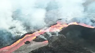 Kīlaueau Volcano — Lava Flow Aerial