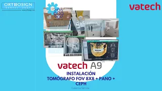 Tomógrafo Dental Vatech A9- Cone Beam 3D 8x8 + Pano + Ceph - Instalado en Caborca, Sonora