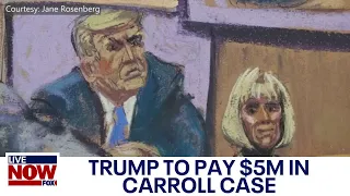 Trump ordered to pay $5M in defamation trial  | LiveNOW from FOX