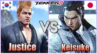 Tekken 8  ▰ Justice (Paul) Vs Keisuke (Kazuya) ▰ Ranked Matches!