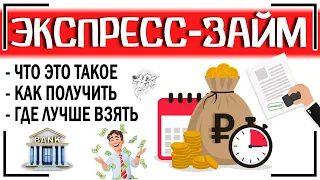 Займы-экспресс: как взять быстрый (экспресс) займ на карту или онлайн + ТОП-5 быстрых займов