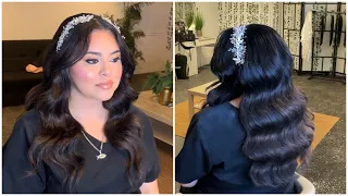 Hollywood waves | hair tutorial | bridal hairstyles