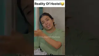 Reality Of Hostel| @jagritikhurana | #funny #ytshorts