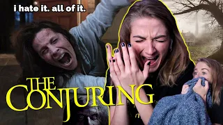 i watched THE CONJURING. i probably shouldn't have...