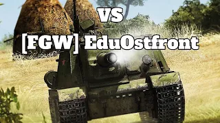 Gates of Hell Ostfront | Nice little game vs [FGW]EduOstront | 1v1 Multiplayer Zones game