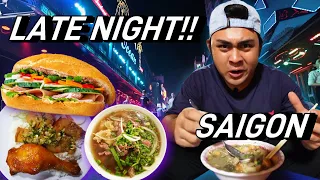 12AM Madaling Araw Street Food Tour in Vietnam! NAGULAT ako sa mga Nakita ko!