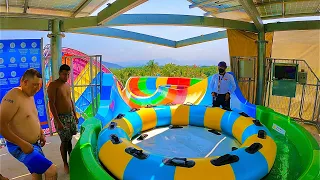 Funnel Water Slide at El Rollo Parque Acuático