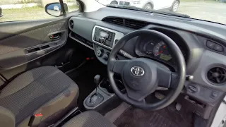 КРАТКИЙ ВИДЕООБЗОР TOYOTA VITZ 2015 ГОДА, ДВС 1000 СС, ПРИВОД 2 ВД