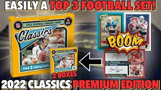 This product is REALLY GOOD! 🥵🔥 2022 Panini Classics Football Premium Edition Hobby Box Review x2