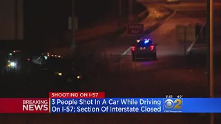 3 Shot On I-57 In Calumet Park, All Northbound Lanes Shut Down