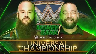 Brown StrongMan VS Brey Wyatt - WWE Universal Championship - Money in The Bank 2020