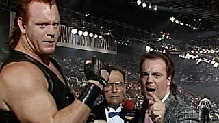 Paul Heyman manages The Undertaker in WCW: WCW Great American Bash 1990