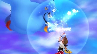 Kingdom Hearts HD 2.5 Remix: Aladdin's Genie Helps You Kick Ass - TGS 2014