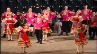 Russian Dance - Kamarinskaya - performed by the dance troupe of the Red Star Ensemble - HQ