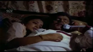 Wife send Ambarish to Malashree home at night | Best Scenes of Kannada Movies