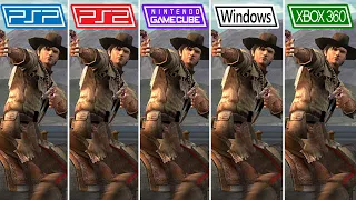Gun (2005) | PC vs PS2 vs GameCube vs Xbox 360 vs PSP | Graphics Comparison