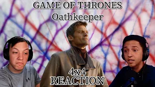 FIRST TIME WATCHING GAME OF THRONES!!! 4x4: "Oathkeeper" (THAT IS FRIGHTENING!)