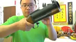 King Arms M79 Sawed Off Grenade Launcher Review and Shooting Test!!!