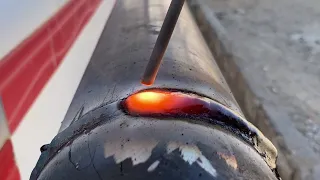 How to weld civil defense line fire pipelines