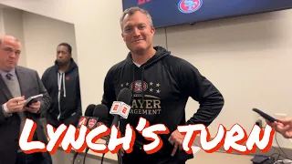 John Lynch Addresses the 49ers Media a Week Before the Super Bowl