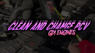 How to: Change PCV Valve & Clean Injectors + Intake Valves (Works for ALL GDi Engines!)