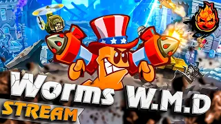 Червяки с Рыжей, 19СМ и Лялькой! ★ Worms W.M.D