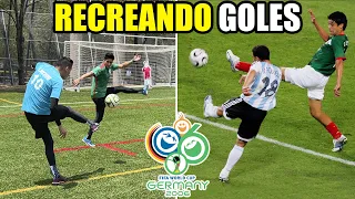 IMITANDO los MEJORES GOLES del MUNDIAL de ALEMANIA 2006 por $10,000 🥅⚽️ RETOS de FUTBOL EPICOS 😱