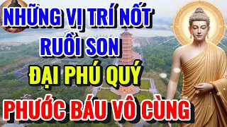 NHỮNG NỐT RUỒI SON ĐẠI PHÚ QUÝ CỰC HIẾM TRÊN CƠ THỂ, AI CÓ ĐƯỢC THÌ PHƯỚC BÁU VÔ CÙNG - Lời Phật Dạy