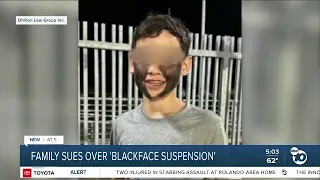 Family sues school after child accused of wearing blackface