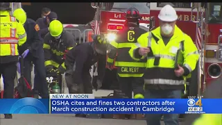 OSHA Cites & Fines 2 Contractors After March Construction Accident in Cambridge