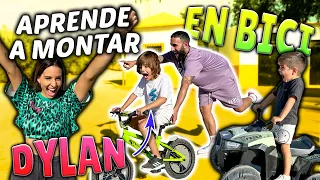 DYLAN APRENDE EN BICICLETA EN 1 MINUTO - REAL 100% | Familia Amiguindy