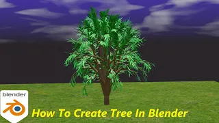 How to Create a Low Poly Tree in 1 Minute | Blender Tips