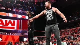 DEAN AMBROSE  REGRESA || RAW Lunes 13/Agosto/2018