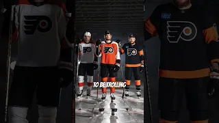 PHILADELPHIA FLYERS NEW JERSEYS 🚨 #nhl #hockey #icehockey #nhlplayoffs #nhlhockey #nhl23 #flyers