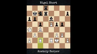 Anatoly Karpov vs Nigel Short | Candidates Semifinal (1992)